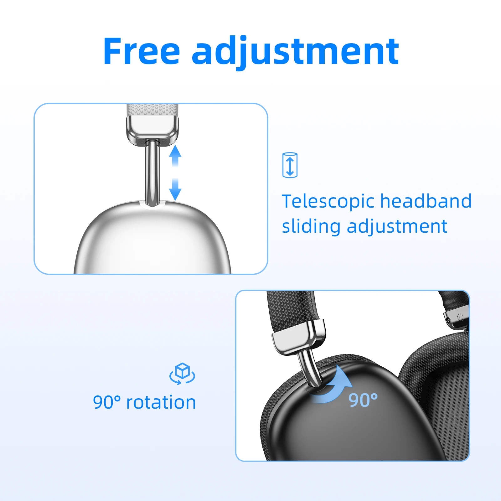 Casques d'écoute stéréo sans fil Bluetooth Casques d'écoute stéréo sans fil Bluetooth